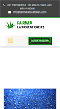 Mobile Screenshot of farmalaboratories.com